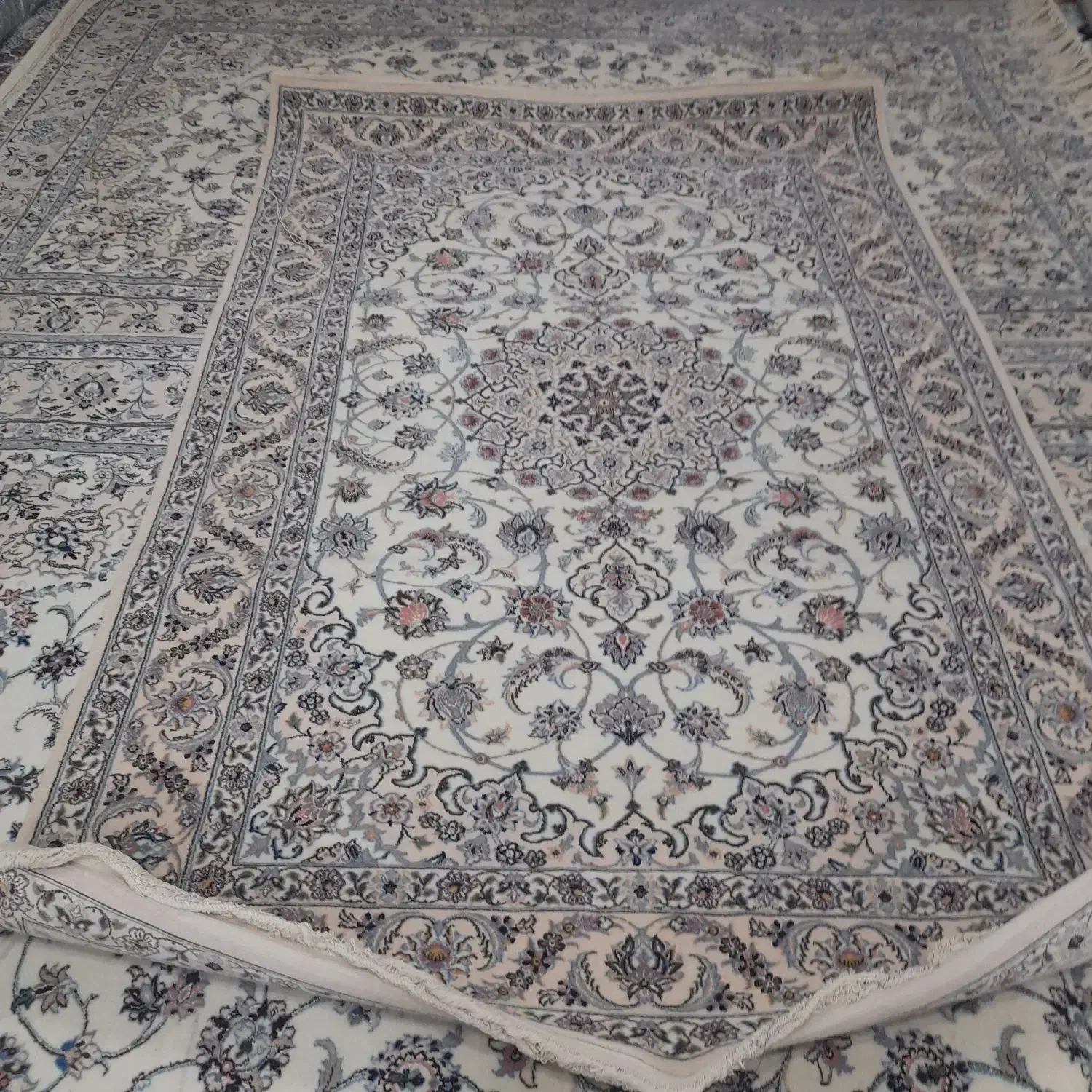 فرش،دستبافت،ناینی|فرش|نجفآباد, شیخ آباد|دیوار