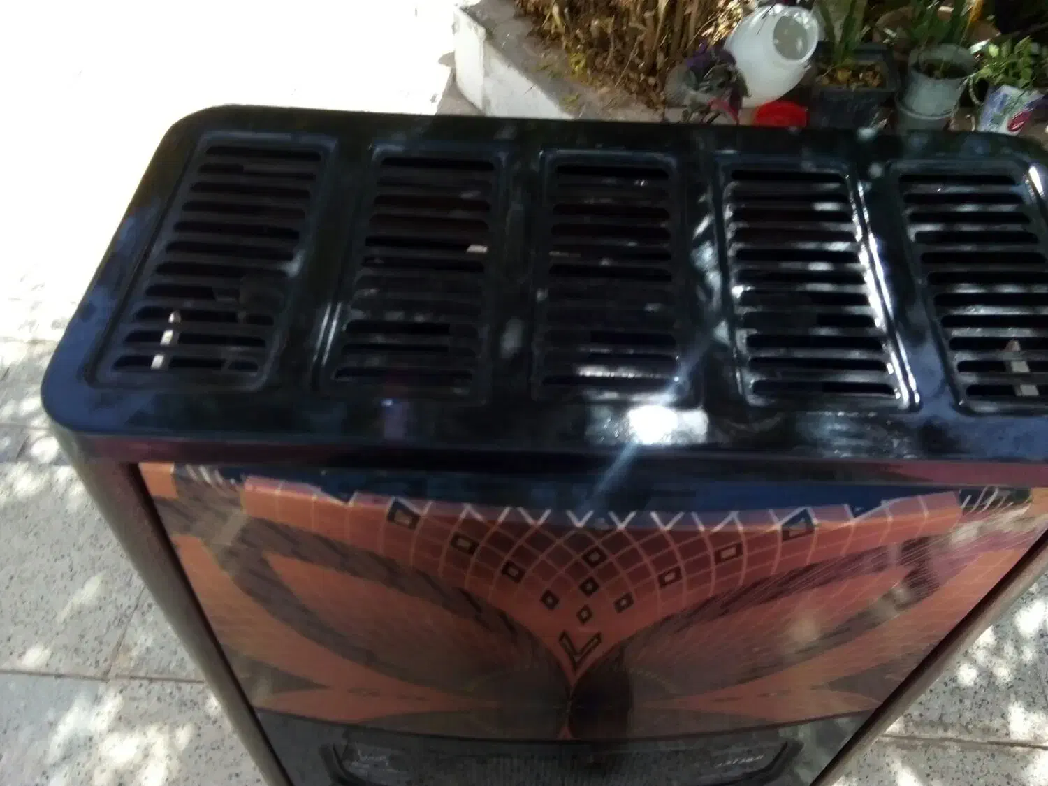 بخاری کوچک|بخاری، هیتر، شومینه|گلبهار, شهر جدید گلبهار|دیوار