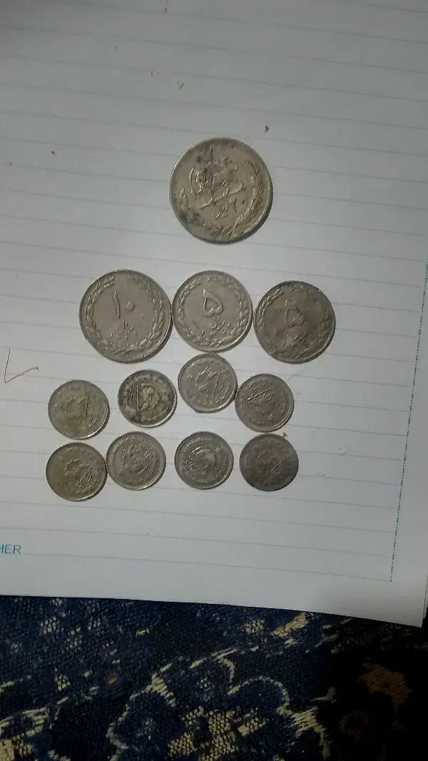 این سکه های قدیمی هستن|کلکسیون سکه، تمبر، اسکناس|قره ضیاالدین, |دیوار