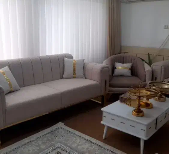 فروش فوری مبلمان همراه ست کامل عسلی|مبلمان خانگی و میز عسلی|نجف‌آباد, گلدشت|دیوار