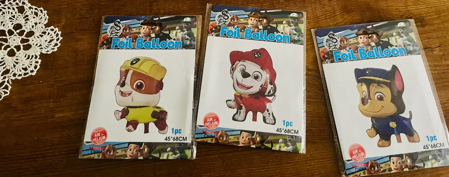 بادکنک و وسایل تولد سگهای نگهبان(پاوپاترول)|اسباببازی|تهران, وردآورد|دیوار