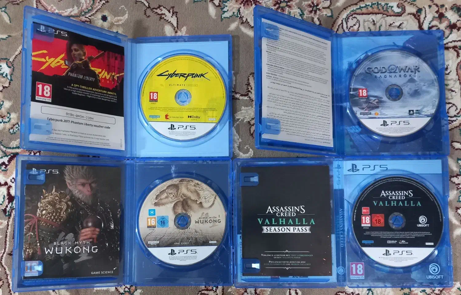 دیسک بازی های ps4/ps5|کنسول، بازی ویدئویی و آنلاین|تهران, نازی‌آباد|دیوار