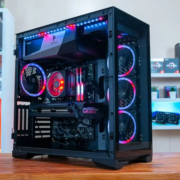 کیس نسل 14حرفه ای مناسب رندر و بازی های سنگین|رایانه رومیزی|مشهد, عامل|دیوار