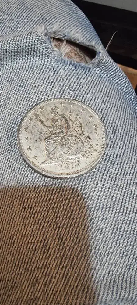 سکه یادبودی لیبریتی سال اصلی ۱۸۷۲|کلکسیون سکه، تمبر، اسکناس|کلارآباد, |دیوار