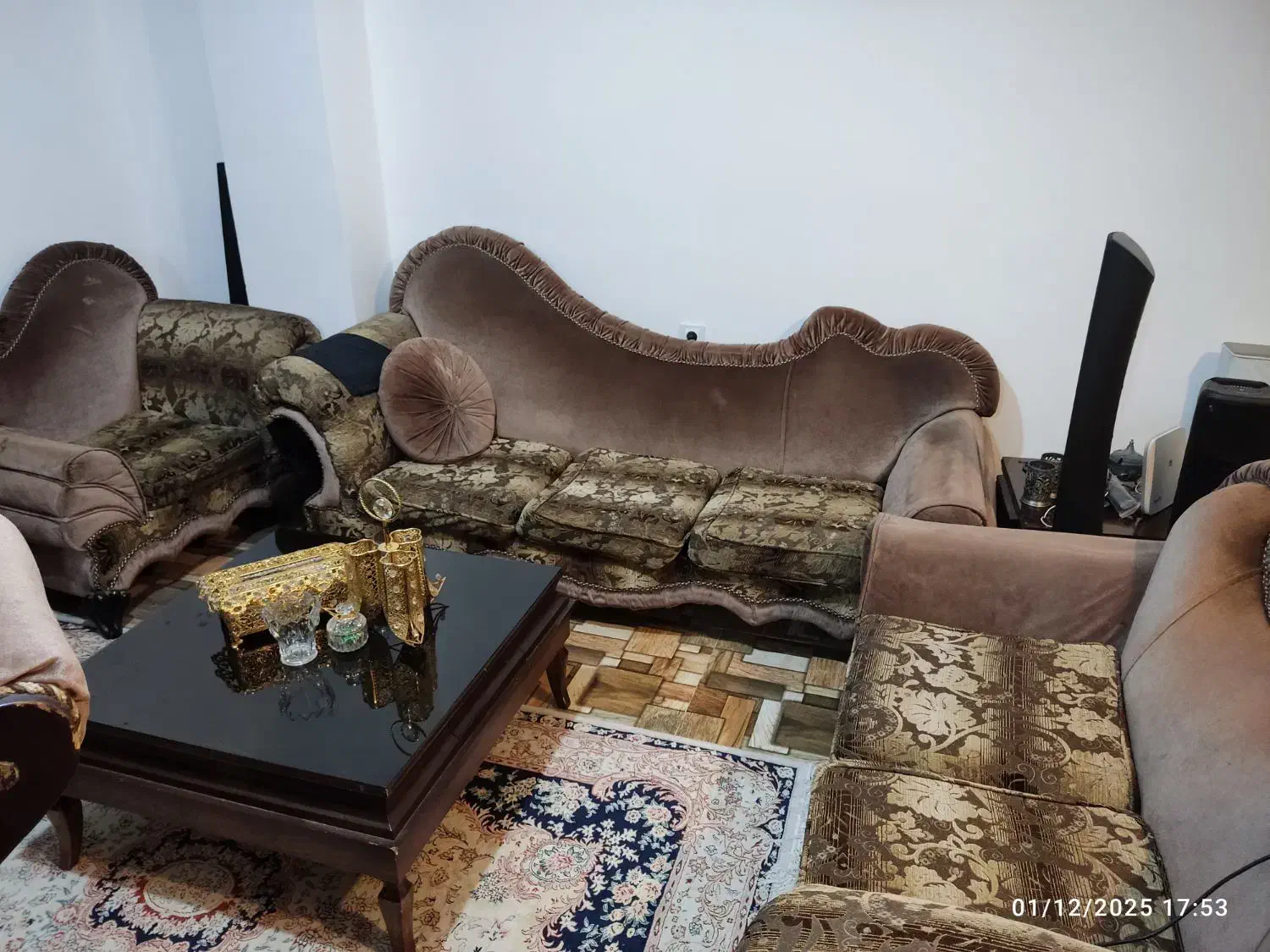 مبل و میز ناهارخوری هشت نفره|مبلمان خانگی و میز عسلی|جم, |دیوار