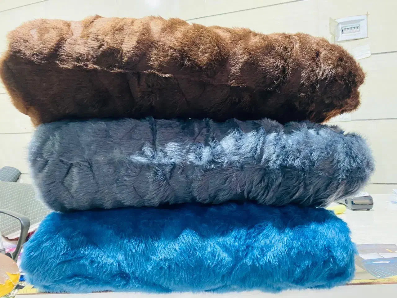 پتو  زیراندازه دونفره لاوین|رختخواب، بالش، پتو|کوهدشت, |دیوار