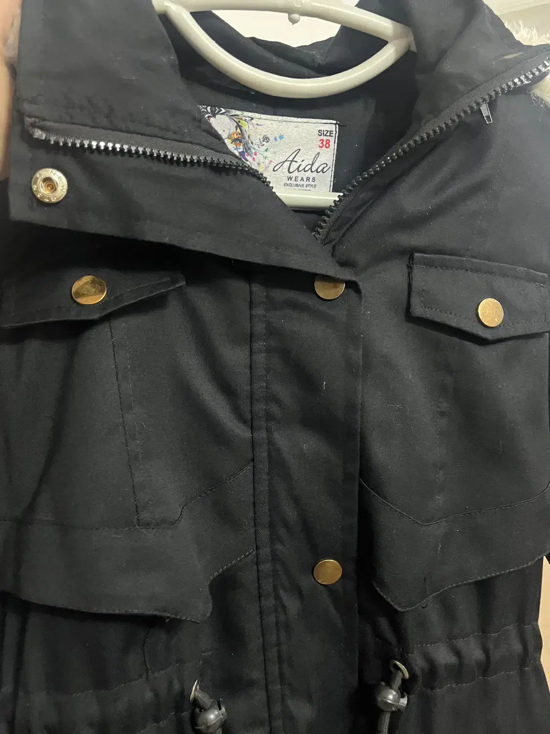 بارونی دخترانه تو کرک|لباس|گناباد, |دیوار