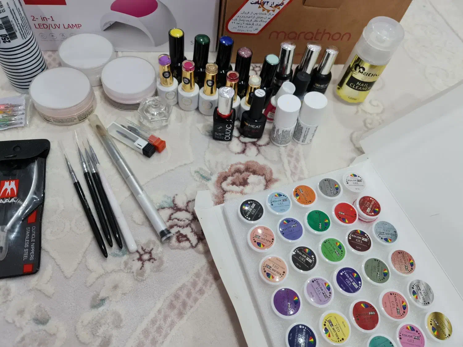 وسایل کاشت ناخن|آرایشی، بهداشتی، درمانی|بوشهر, |دیوار