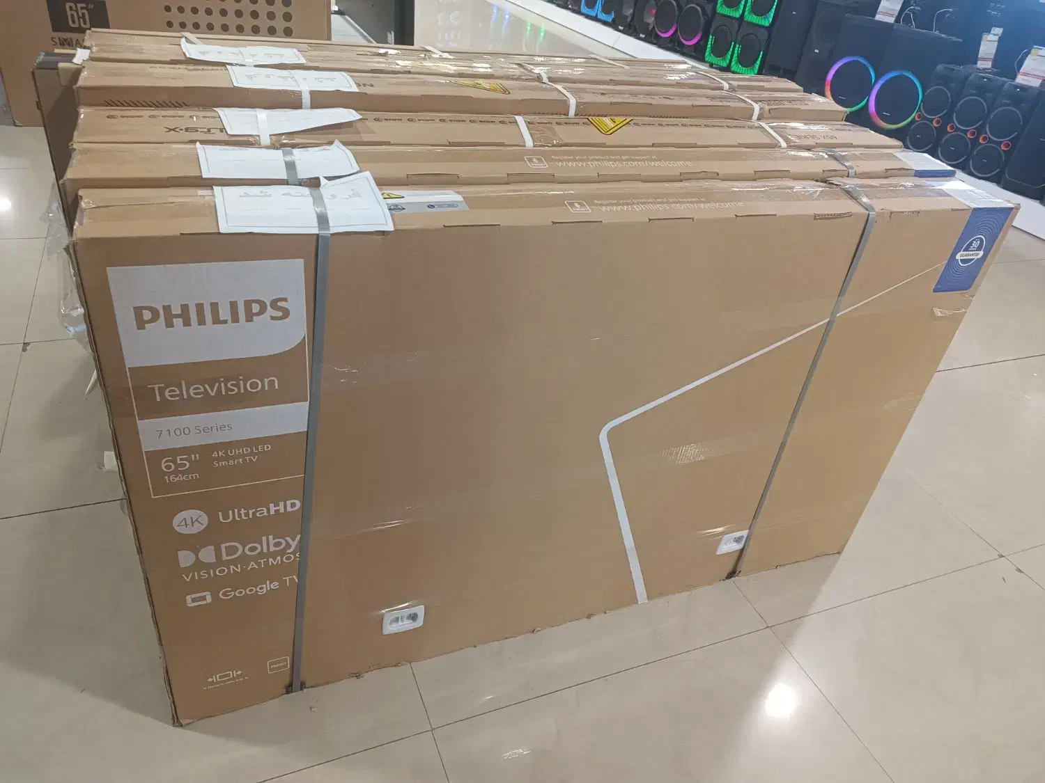 تلویزیون فیلیپس ۶۵ اینچ سری ۷۱۰۰|تلویزیون و پروژکتور|مشهد, جاهد شهر|دیوار