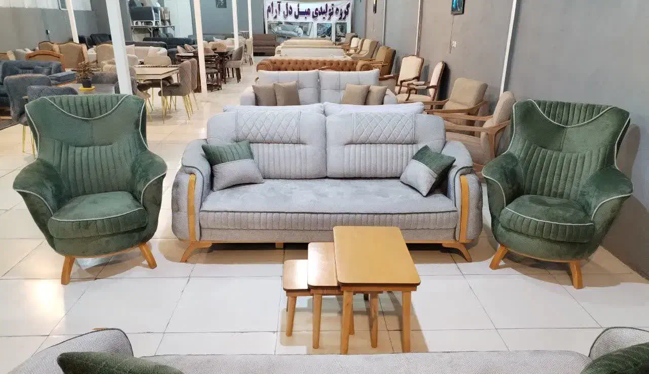 مبل آتریسا /طرح تعویضی/فروش اقساطی/پیش پرداخت کم|مبلمان خانگی و میز عسلی|فولادشهر, زاینده رود|دیوار