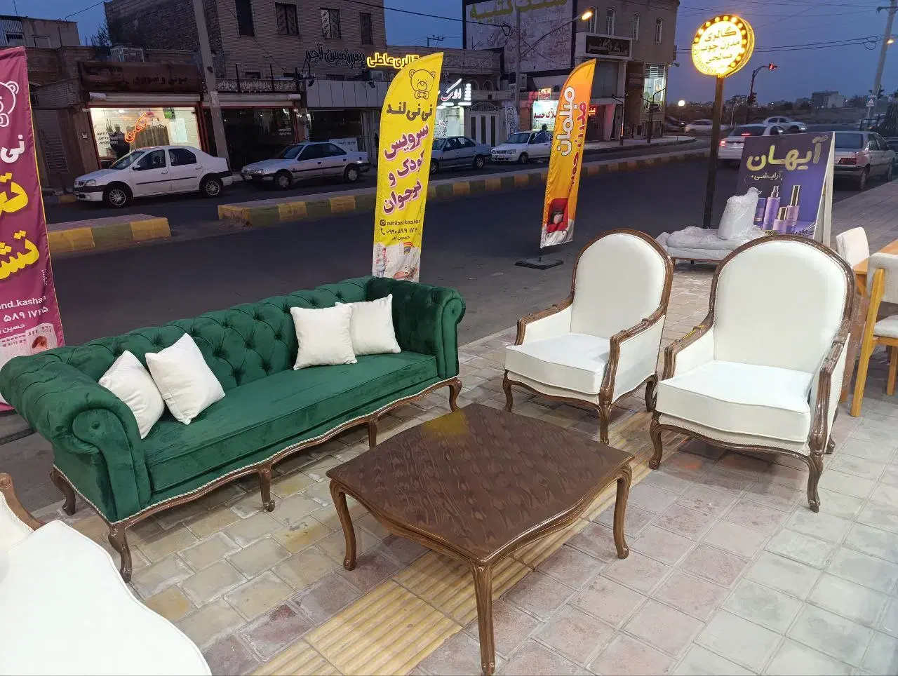 مدل کوئین|مبلمان خانگی و میز عسلی|کاشان, فاز ۲ ناجی آباد|دیوار