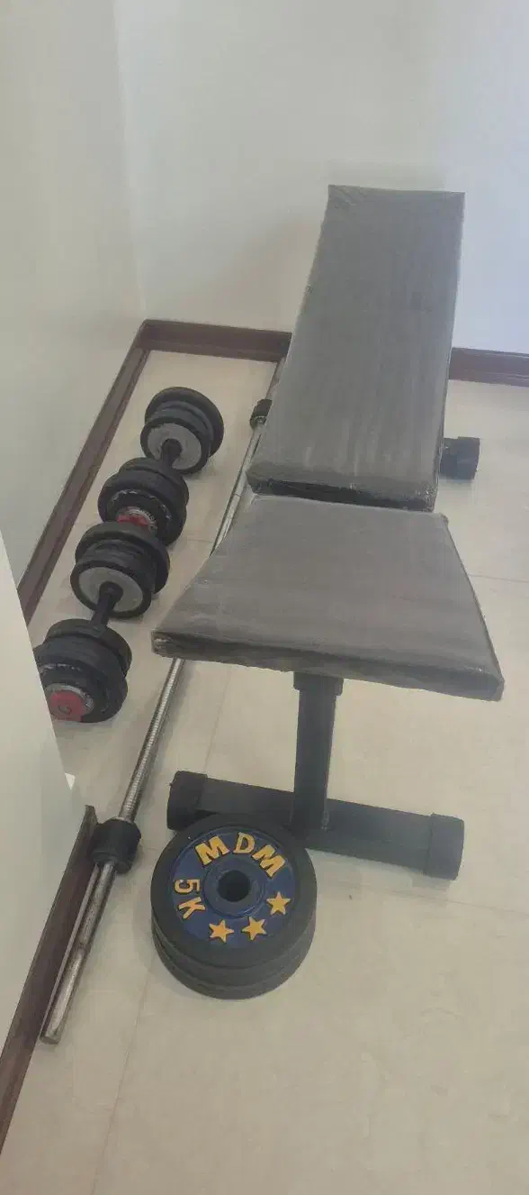 دمبل هالتر وزنه میز نو|تجهیزات ورزشی|تهران, تهرانپارس غربی|دیوار