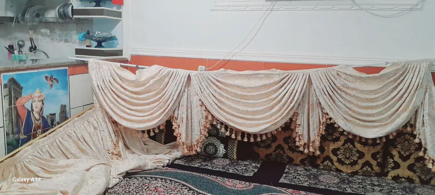پرده سفید|پرده، رانر، رومیزی|کهنوج, |دیوار