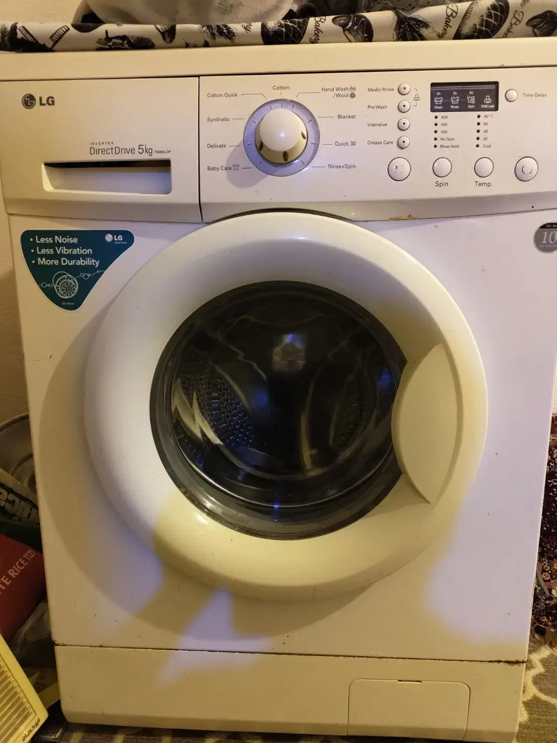 فروشی|ماشین لباسشویی و خشک‌کن لباس|سندرک, |دیوار