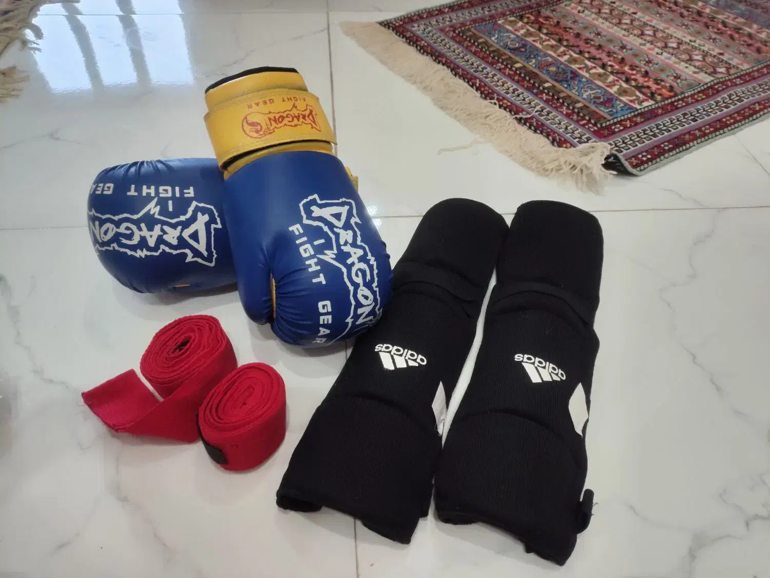 دست کش بوکس ساق بند مچ بند|تجهیزات ورزشی|قرچک, زیبا شهر|دیوار