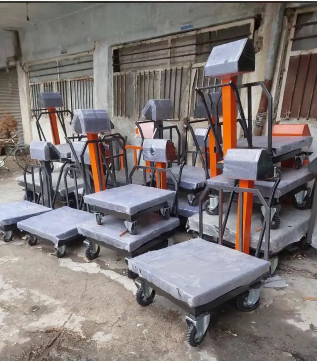 باسکول چرخ دار 800kg کفه 70X70|فروشگاه و مغازه|تبریز, |دیوار