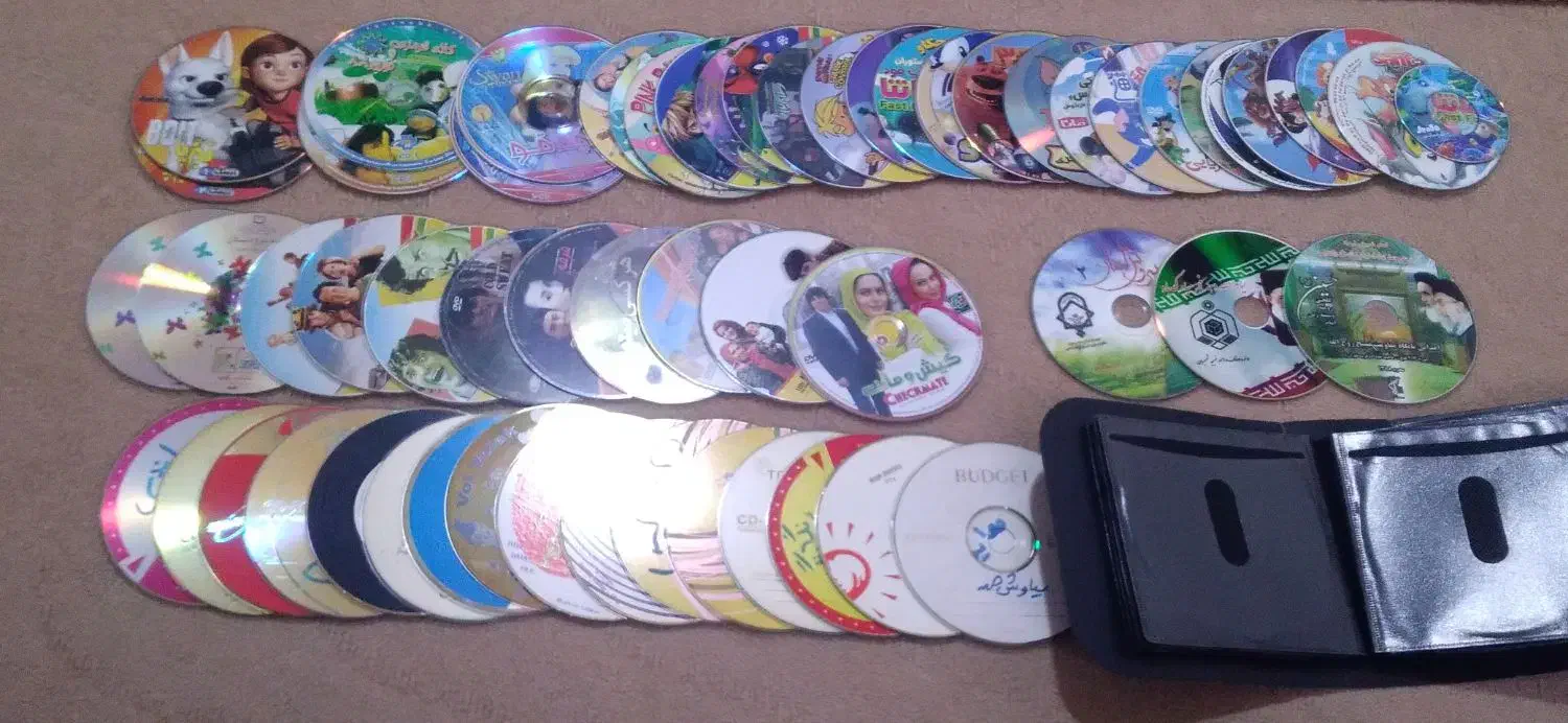 انواع سی دی های جذاب کودکانه و بزرگسال|فیلم و موسیقی|رشت, علی آباد|دیوار