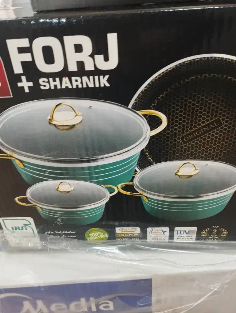 قابلمه ۷ پارچه forg|ظروف پختوپز|صفادشت, |دیوار