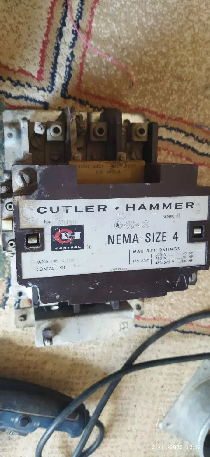 کنتاکتور ابگرمکن|ماشینآلات صنعتی|امیدیه, |دیوار