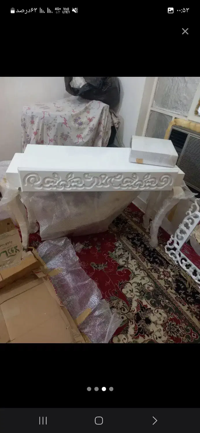 آینه و میز|بوفه، ویترین، کنسول|بهبهان, |دیوار