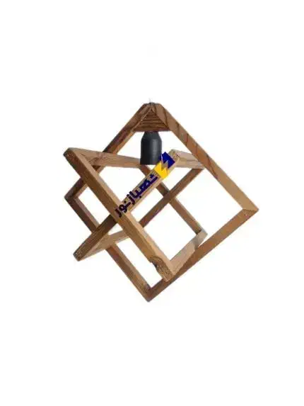 لوستر / لوستر چوبی / کافه / رستوران / دکوراسیون|لوستر و چراغ آویز|اصفهان, رزمندگان|دیوار