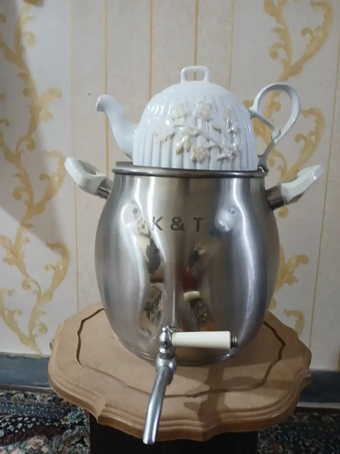 کتری قوری|قوری، کتری، قهوه‌ساز دستی|رشت, دروازه لاکان|دیوار