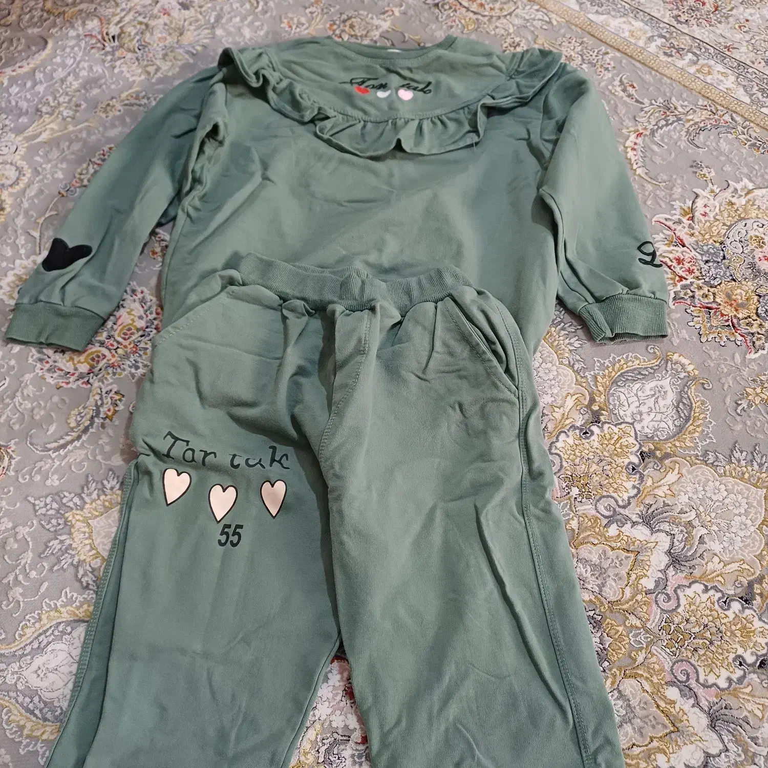 بلوز شلوار دخترونه سایز ۵۵|لباس|بومهن, |دیوار