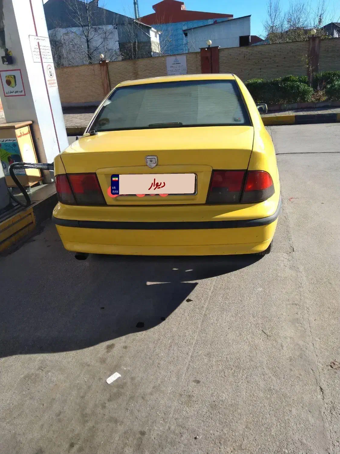 سمند پلاک ع مدل 84 بیرون شهری با امتیاز فومن رشت|خودرو سواری و وانت|فومن, |دیوار