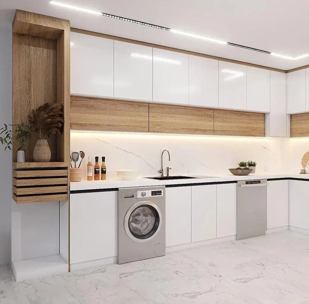 کابینت هایگلاس براق شیشه ای 24587|مصالح و تجهیزات ساختمان|حویق, |دیوار