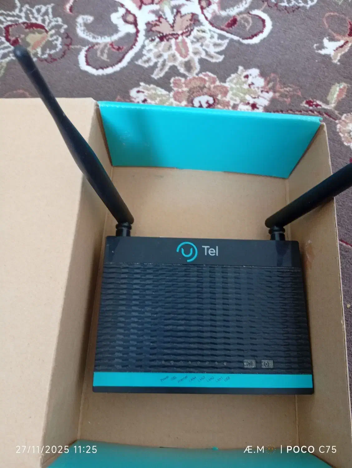 مودم Tel|مودم و تجهیزات شبکه|خرم‌آباد, |دیوار