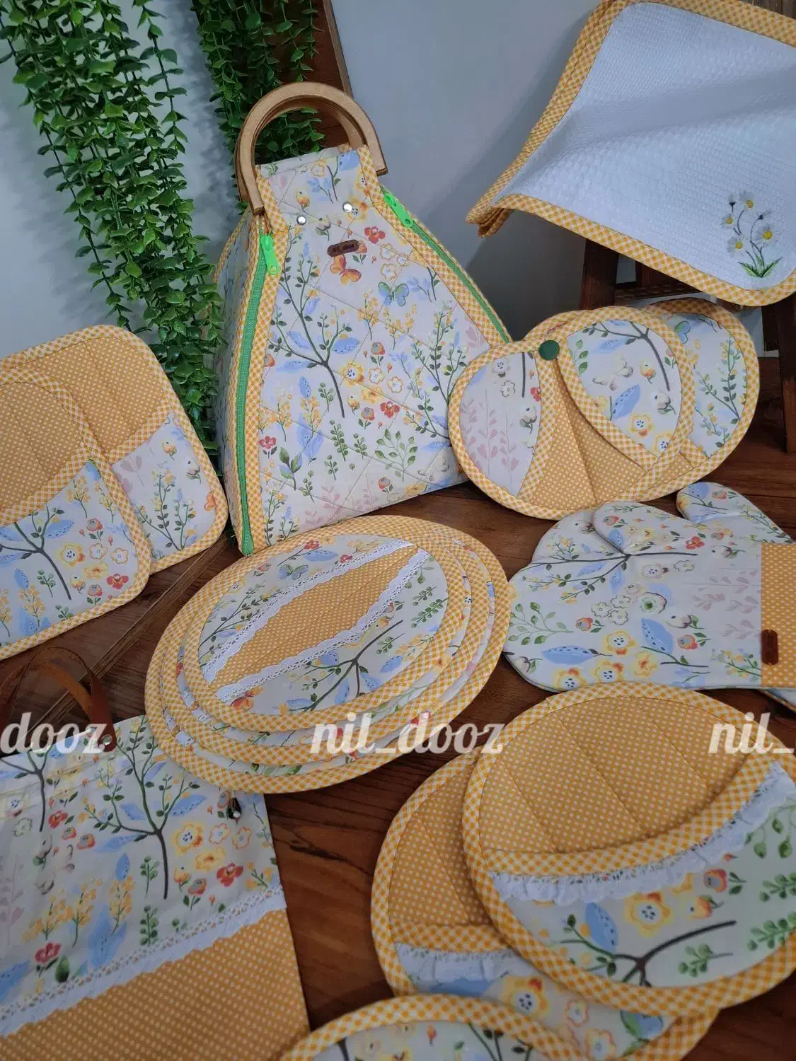 سرویس آشپزخانه عروس و جهیزیه|سفره، حوله، دستمال آشپزخانه|اصفهان, بهارستان|دیوار