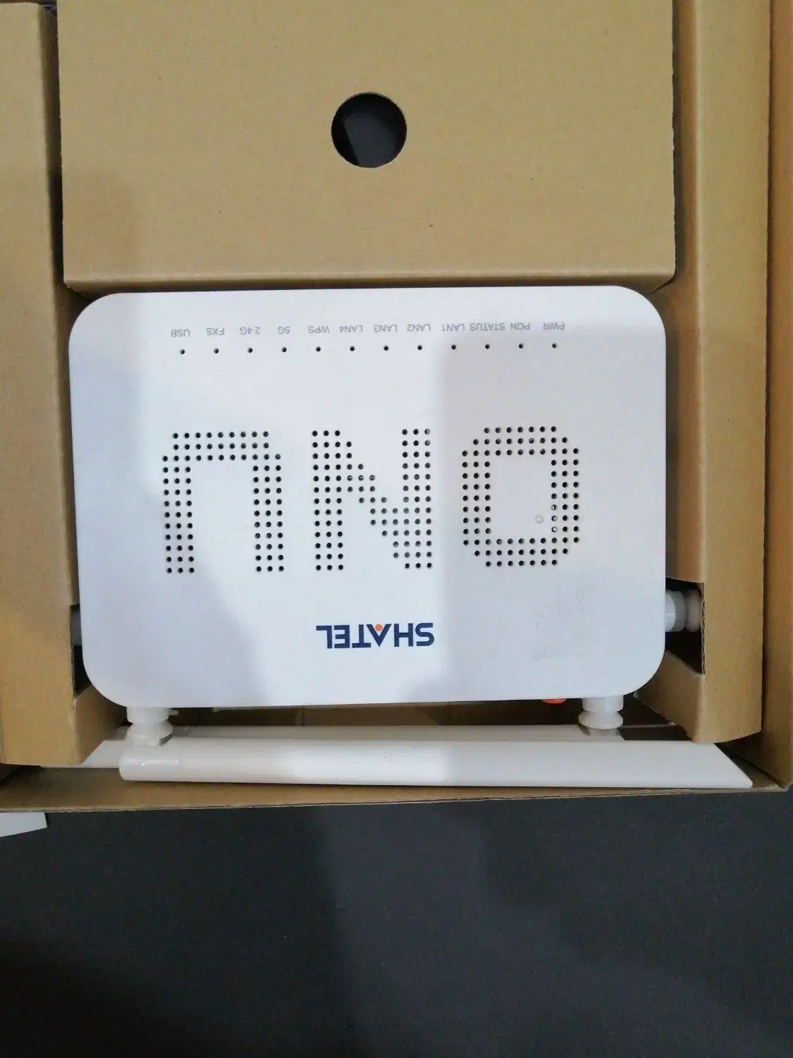 مودم فیبر نوری کاملا نو|مودم و تجهیزات شبکه|مشهد, شهید رضوی|دیوار