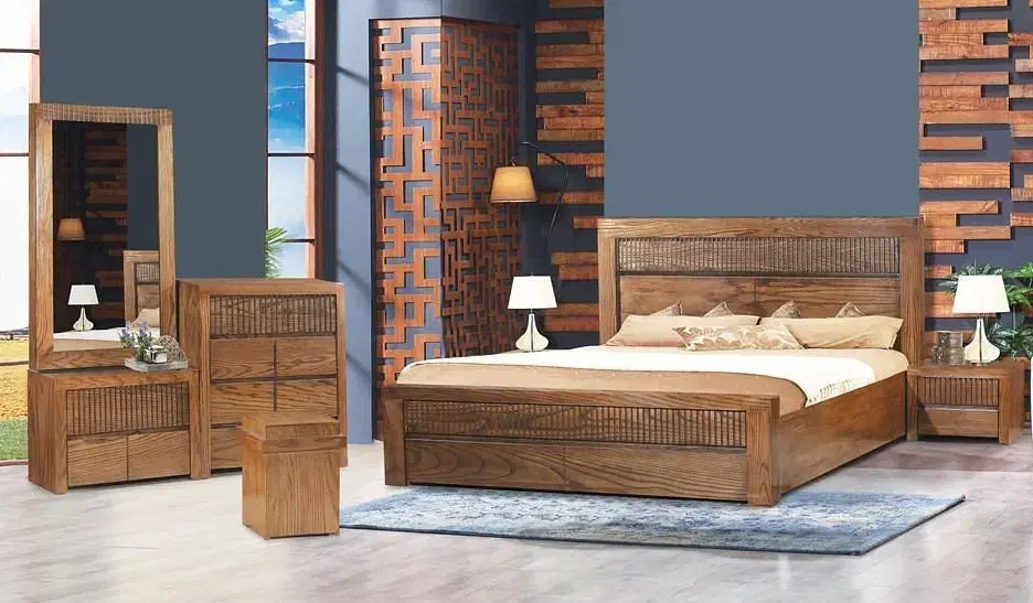 سرویس خواب دو نفره سورنتو|تخت و سرویس خواب|چهاردانگه (تهران), |دیوار