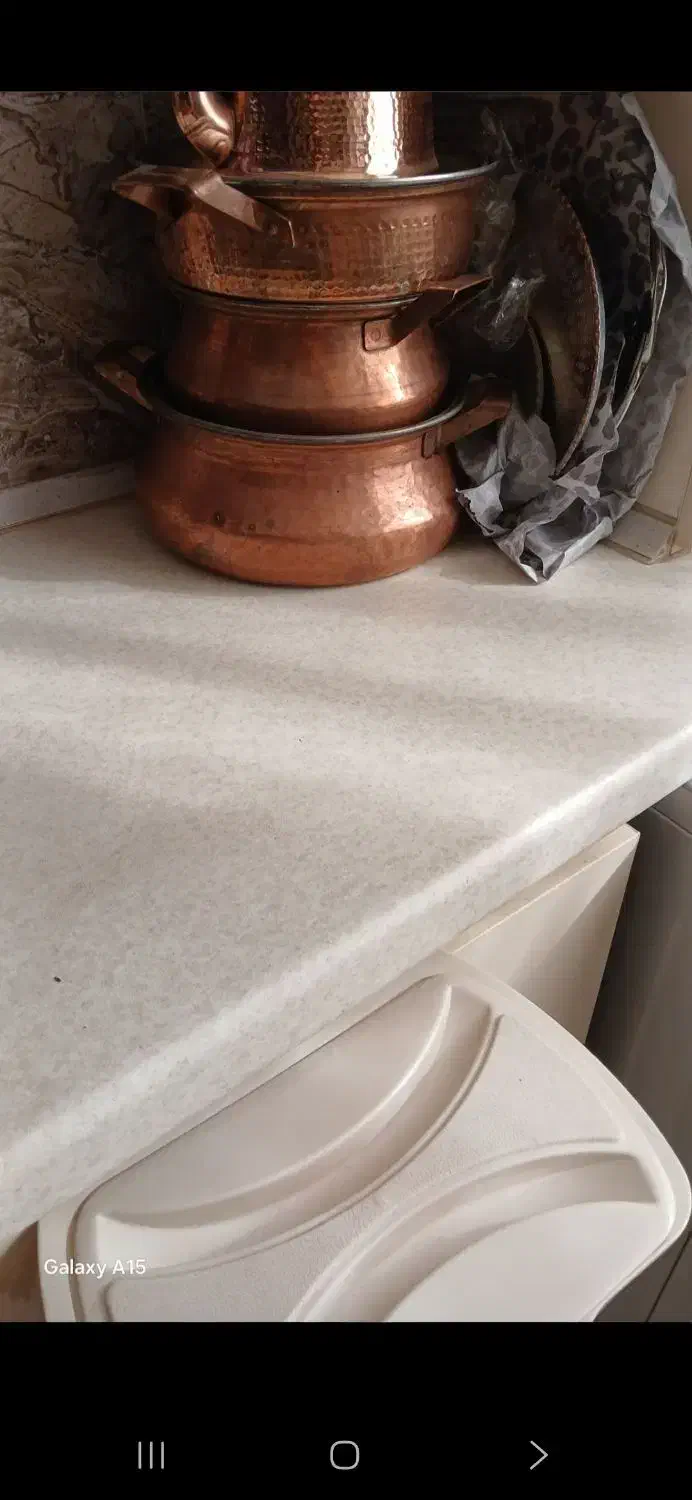 قابلمه مسی|ظروف پختوپز|پاکدشت, پاکدشت (مامازند)|دیوار