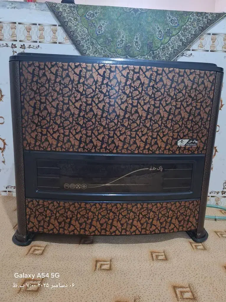 بخاری گازی (پاک خزر)|بخاری، هیتر، شومینه|خرمشهر, |دیوار