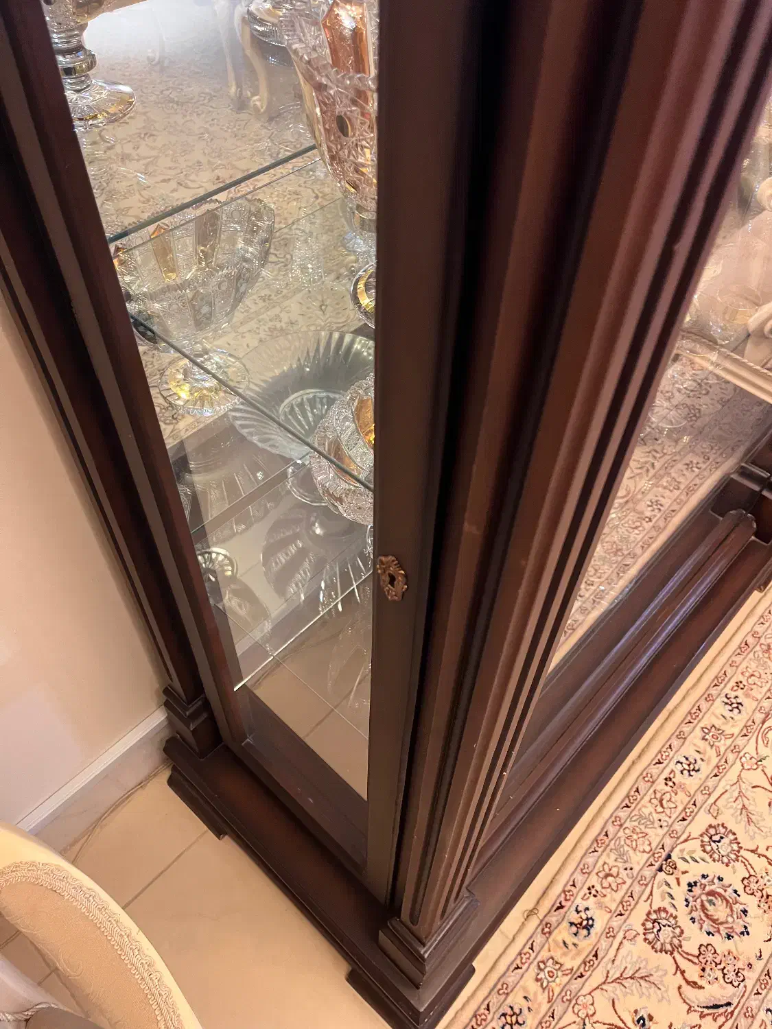 ویترین ، بوفه چوبی|بوفه، ویترین، کنسول|اصفهان, سروستان|دیوار