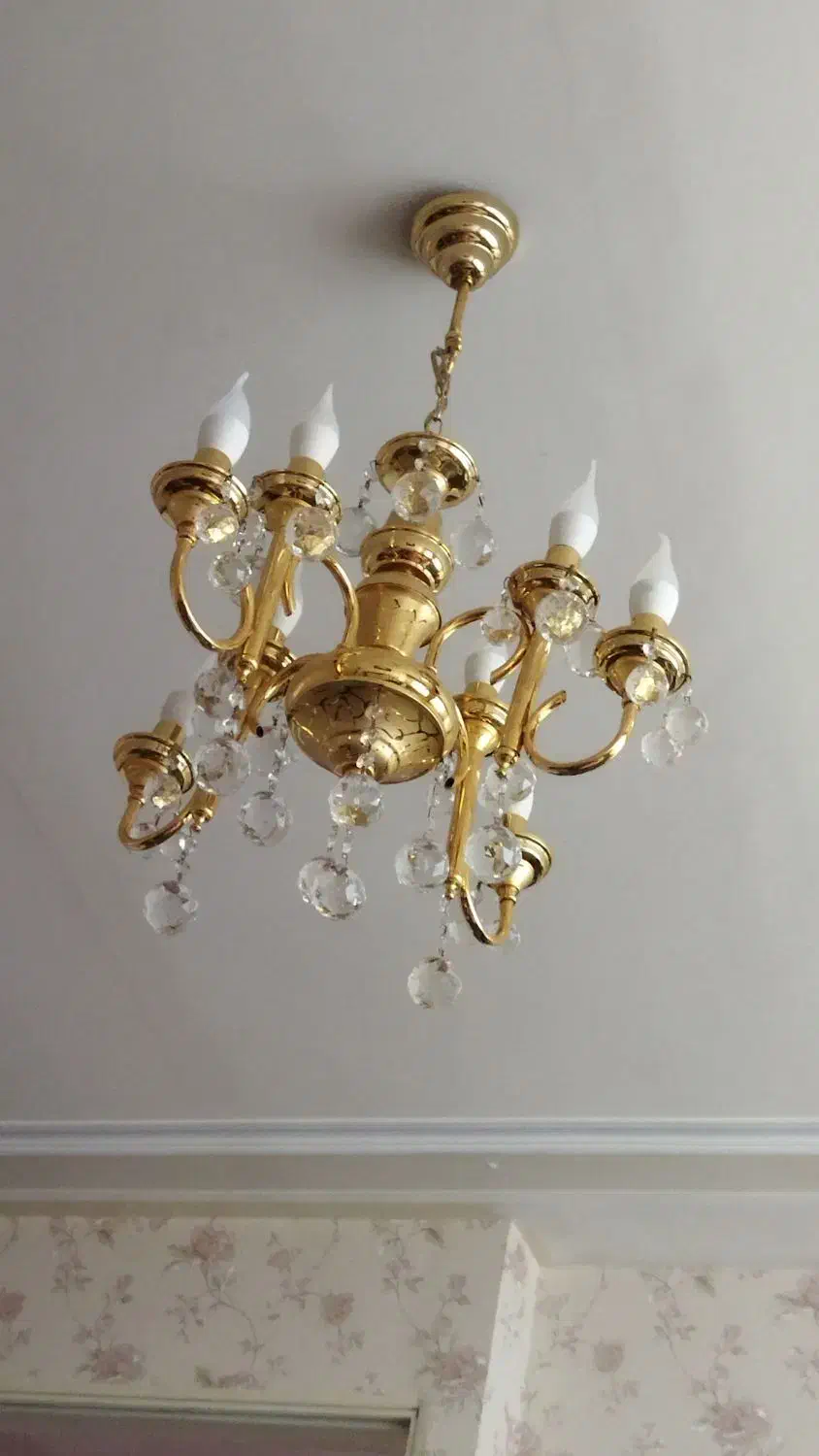 لوستر.چراغ مطالعه.چراغ گاز روشنایی|لوستر و چراغ آویز|تبریز, |دیوار