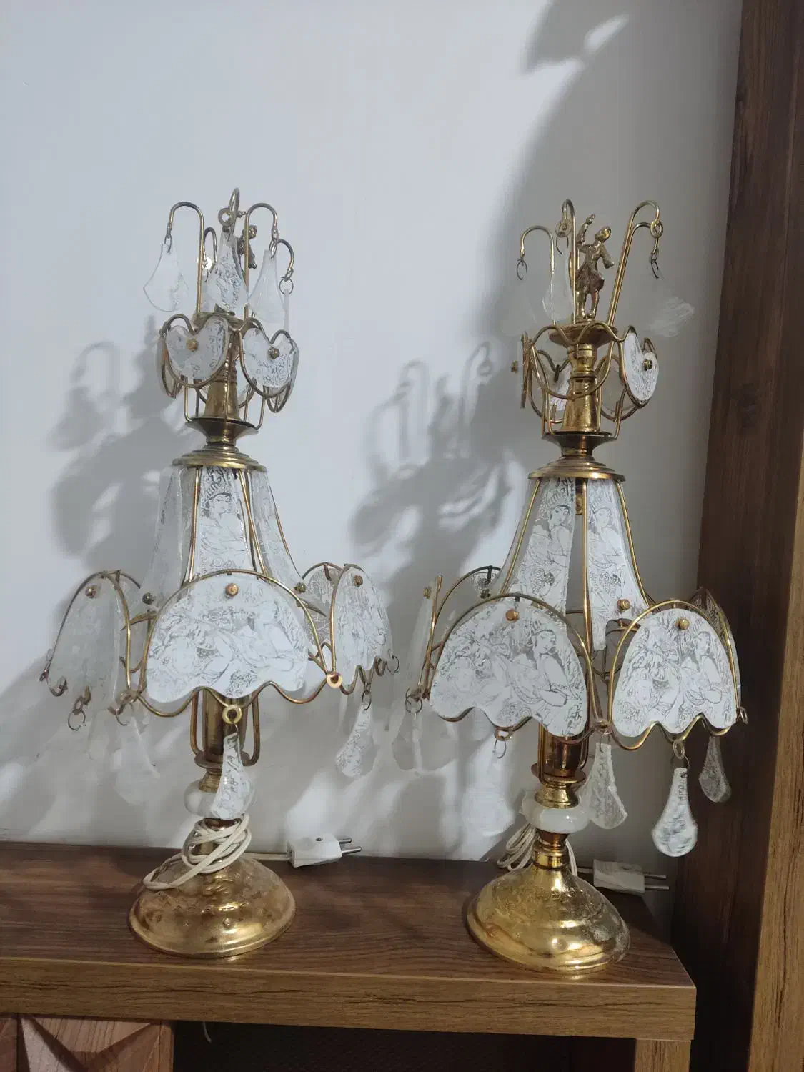 شمعدونی یاچراغ خواب|چراغ خواب و آباژور|شوشتر, |دیوار