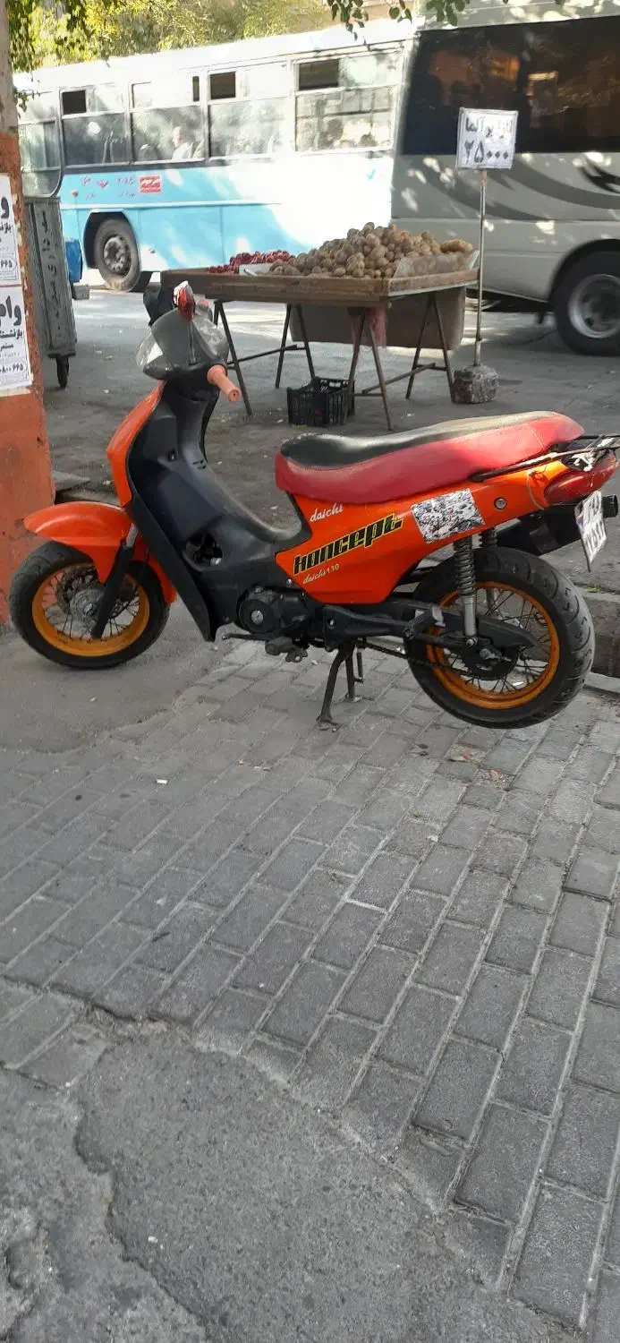 موتور دایچی ۱۳۵ پلاک ملی|موتورسیکلت|تبریز, |دیوار