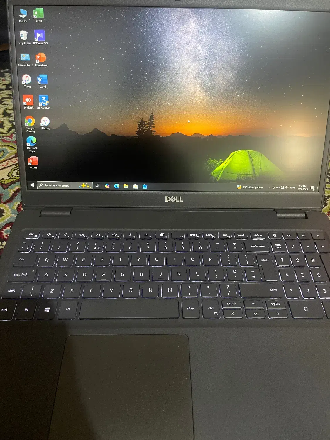 لپ تاپ dell latitude3510|رایانه همراه|جیرفت, |دیوار