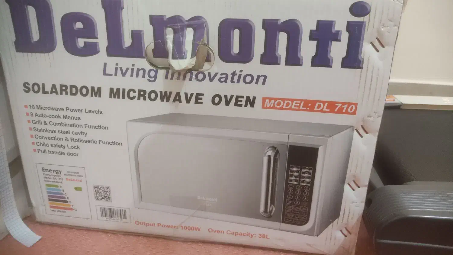 مایکروویو سولاردام دلمونتی مدل dl710|اجاق گاز و لوازم برقی پختوپز|اصفهان, جلفا|دیوار