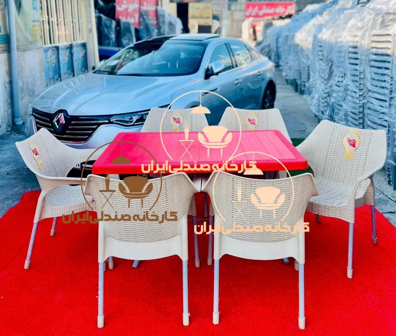 صندلی پلاستیکی  باغی کافه طرح کیمیا|میز و صندلی غذاخوری|تهران, میدان ولیعصر|دیوار