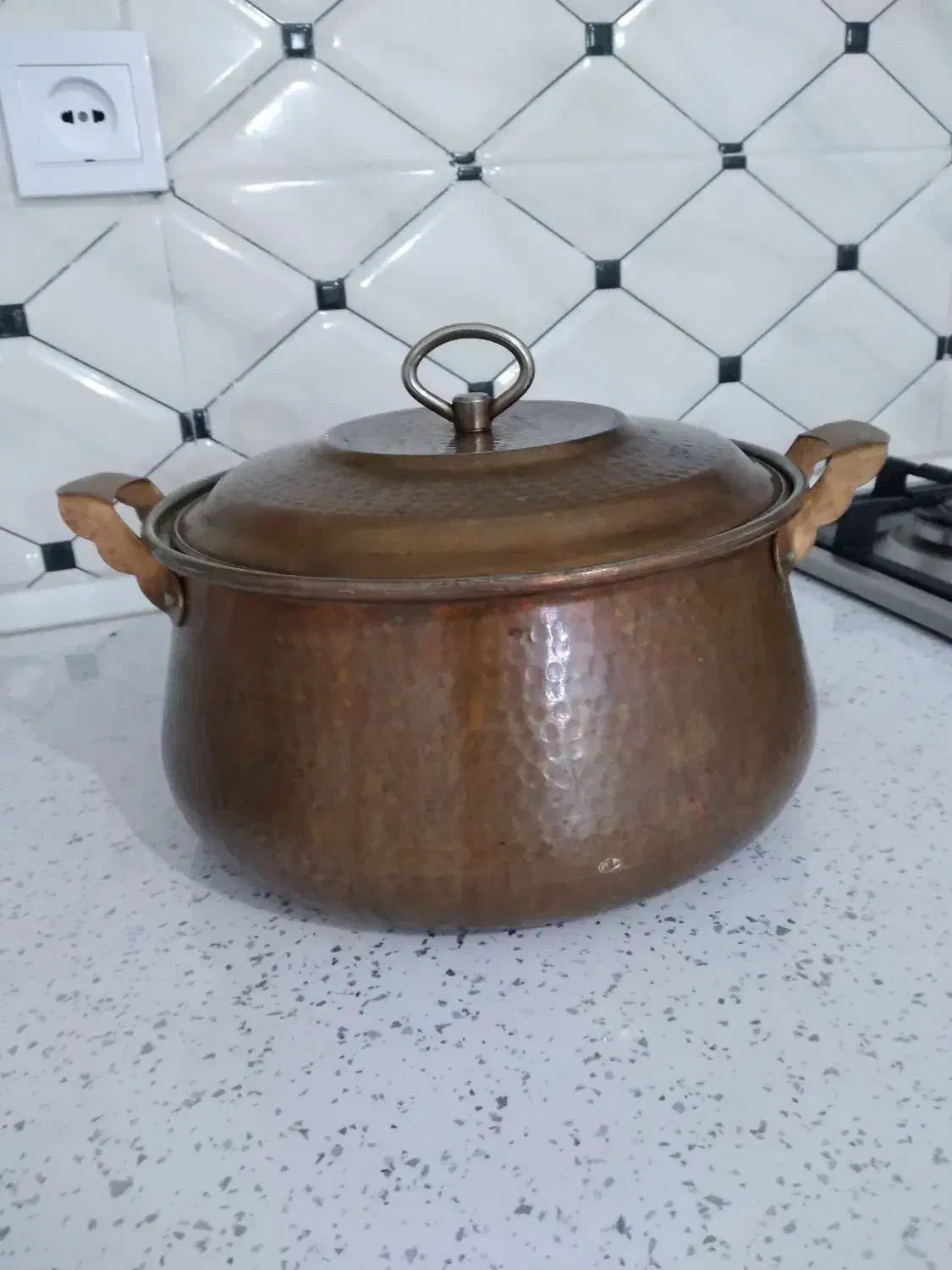 قابلمه مسی|ظروف سرو و پذیرایی|کوهدشت, |دیوار