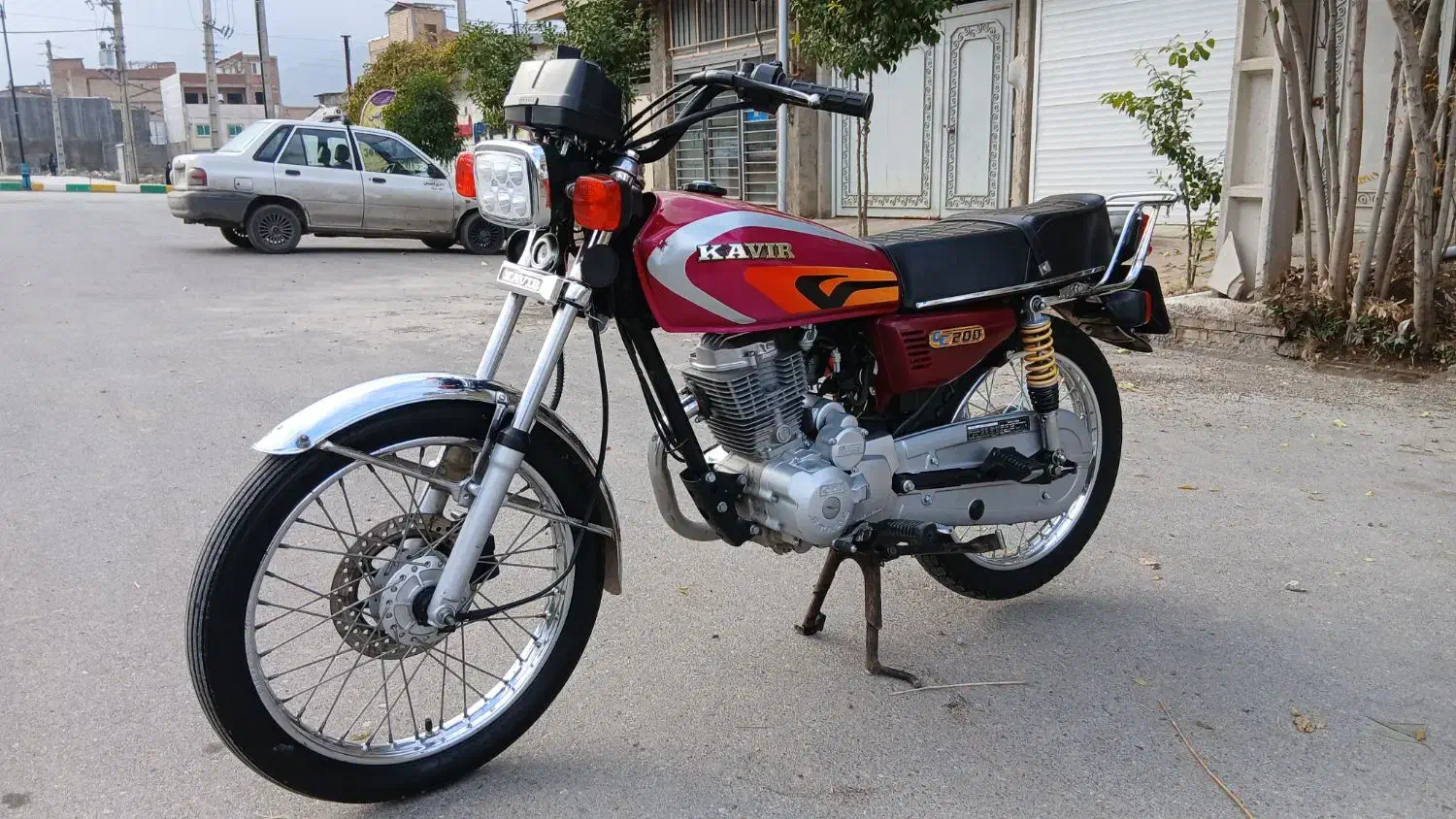 200فابریک کویرکاربرات استارتی دیسکی کارت سوخت فعال|موتورسیکلت|گنبد کاووس, |دیوار