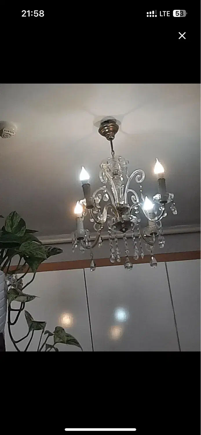 لوستر|لوستر و چراغ آویز|تبریز, |دیوار