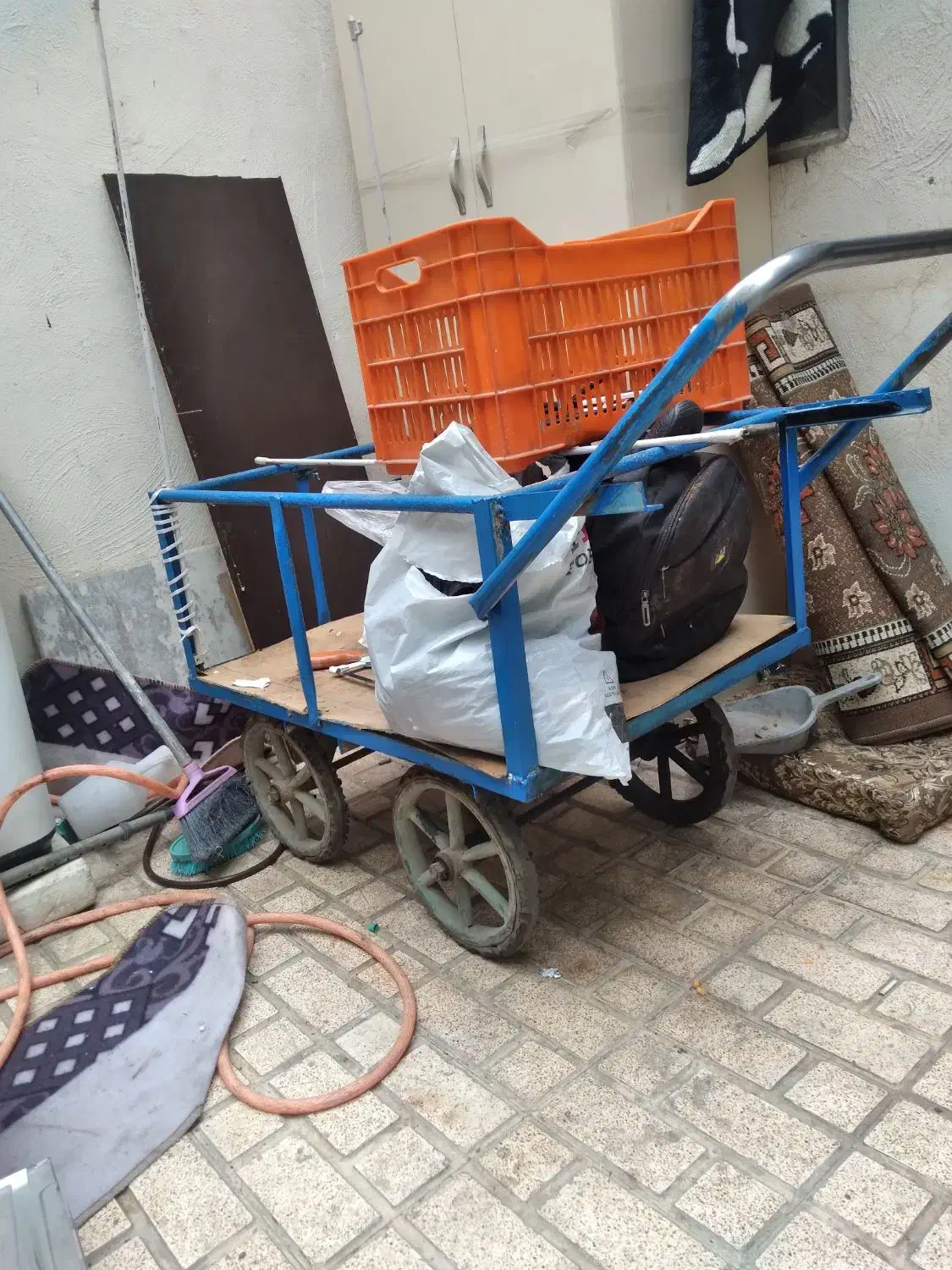 گاری چهار چرخ دستی|ابزارآلات|تهران, خزانه|دیوار