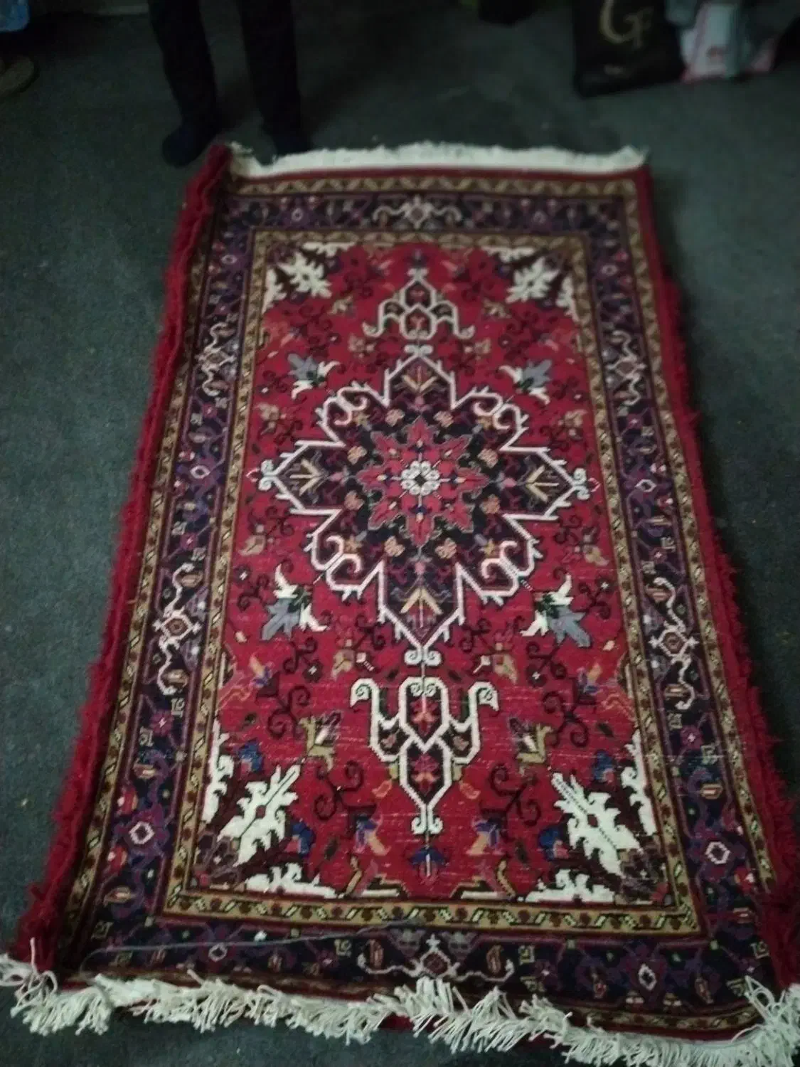 فرش دست بافت 1در2متر|فرش|تبریز, |دیوار