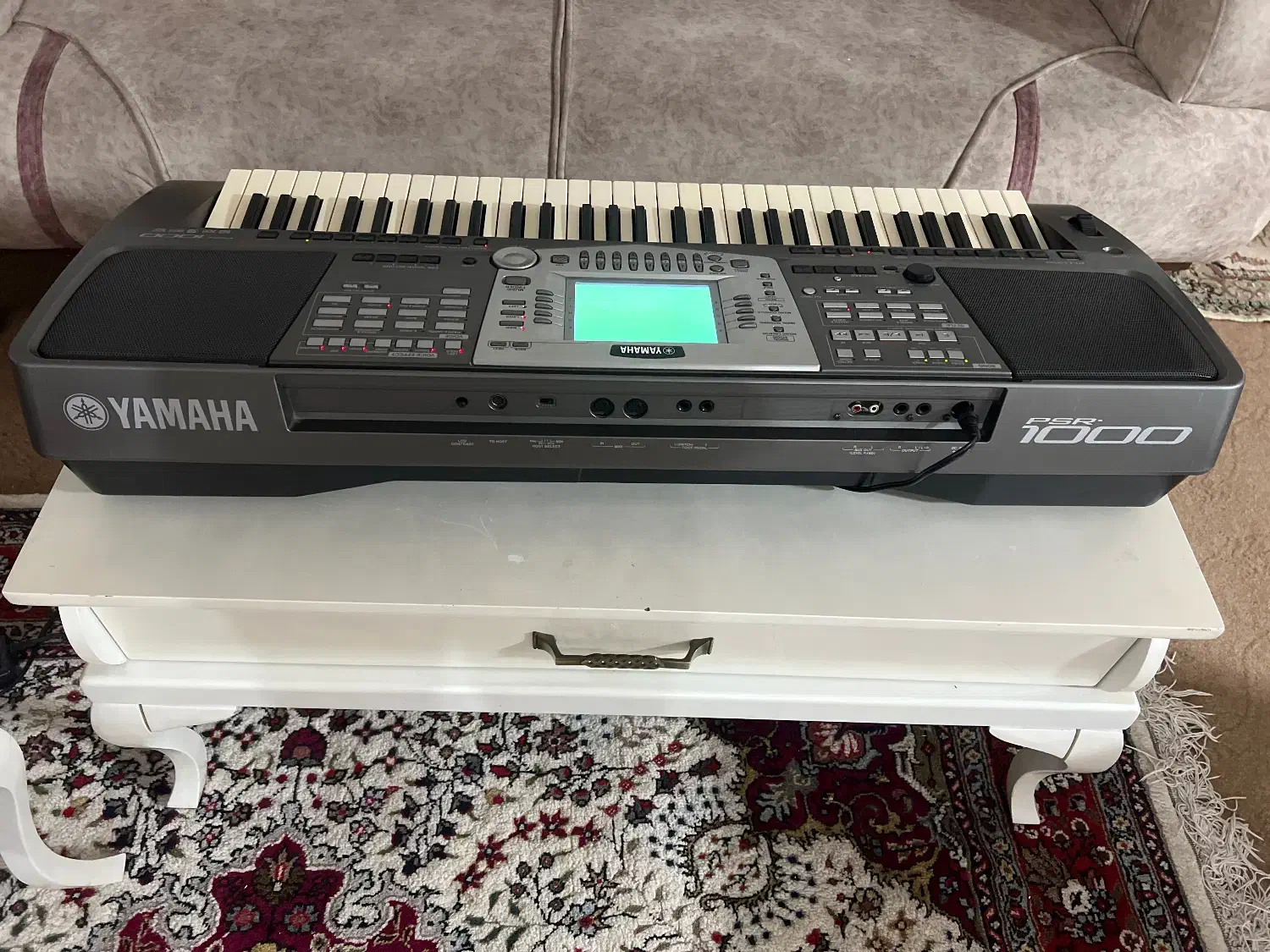 ارگ یاماها۱۰۰۰در حد همراه با ۳تا فلاپی|پیانو، کیبورد، آکاردئون|مراغه, |دیوار