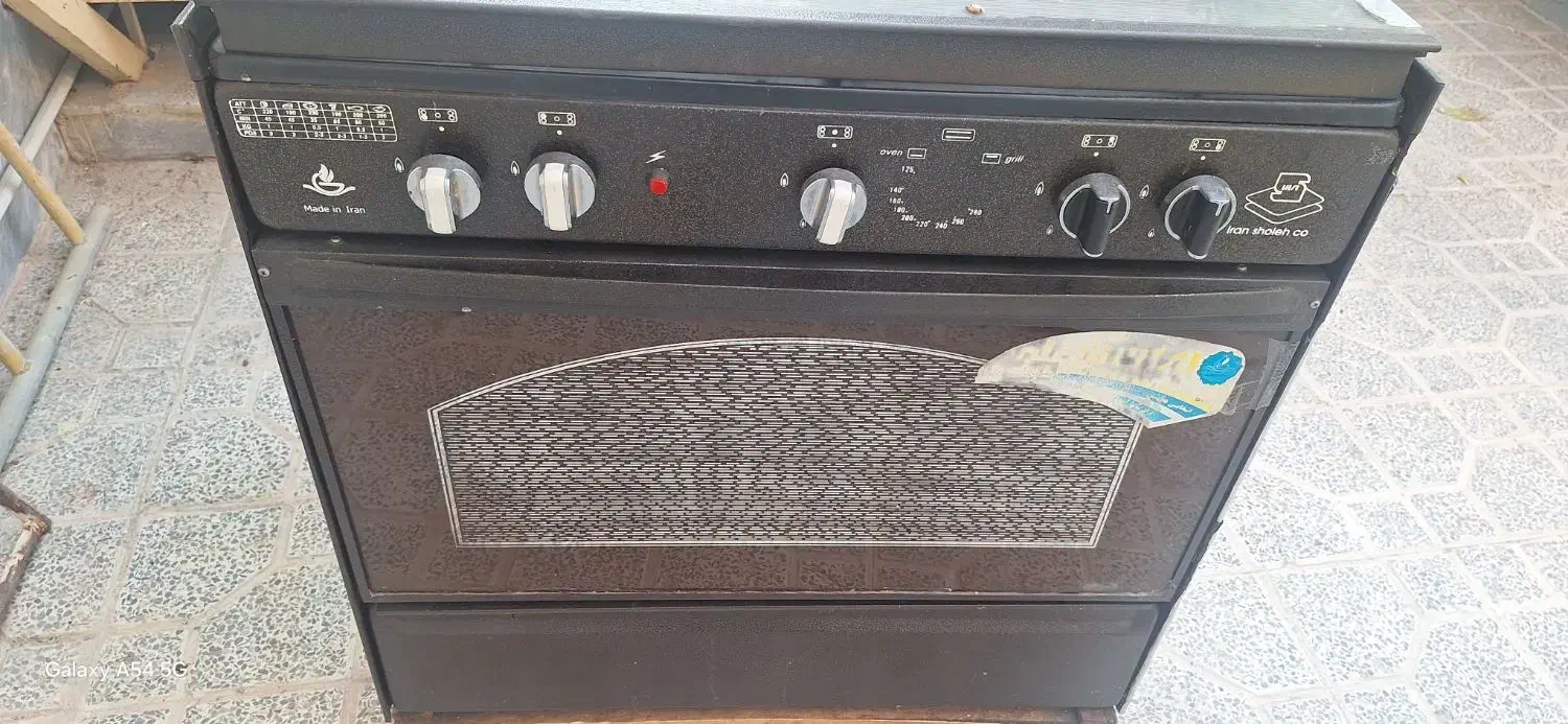 اجاق گاز ۵ شعله|اجاق گاز و لوازم برقی پخت‌وپز|مرودشت, مسجد رسول‎|دیوار