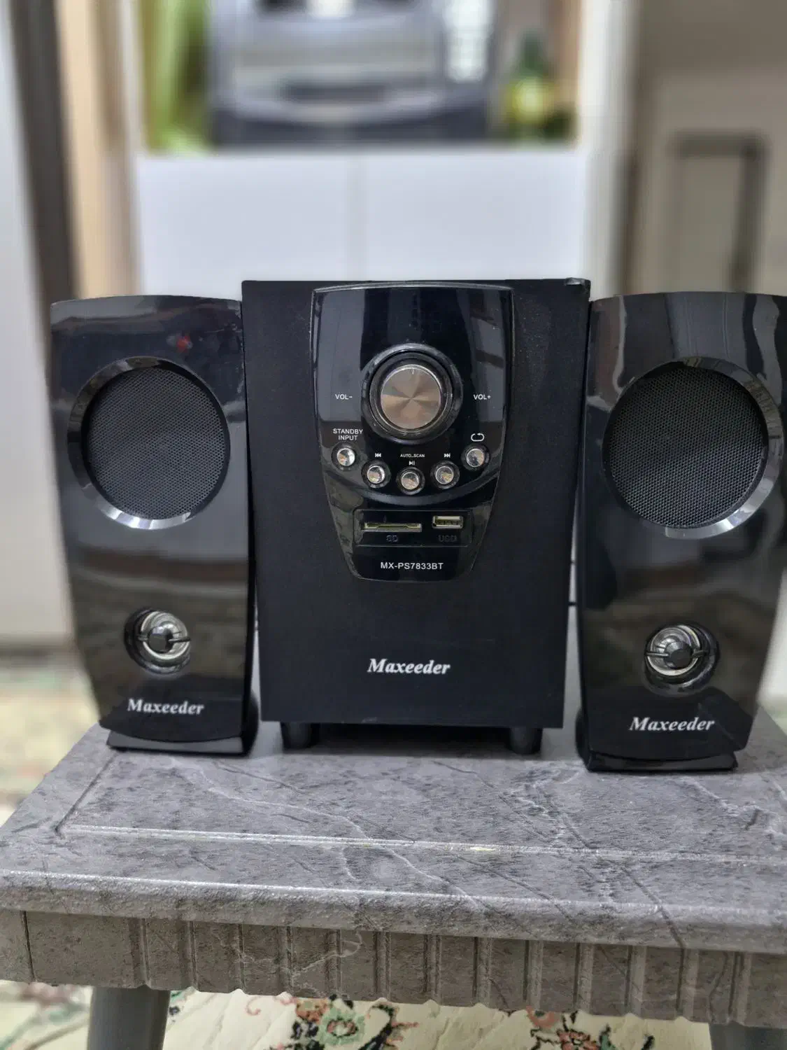 اسپیکر ۳ تیکه بلوتوثی|سیستم صوتی خانگی|قوچان, |دیوار